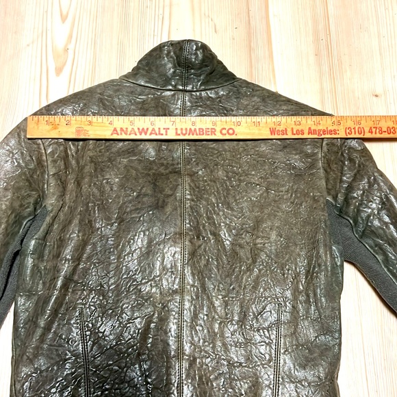 Veda Slick Leather Jacket - Picture 8 of 13